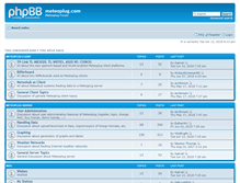Tablet Screenshot of forum.meteoplug.com